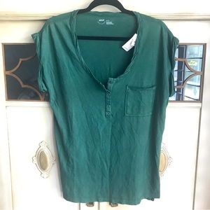 NWT Aerie Henley Blouse